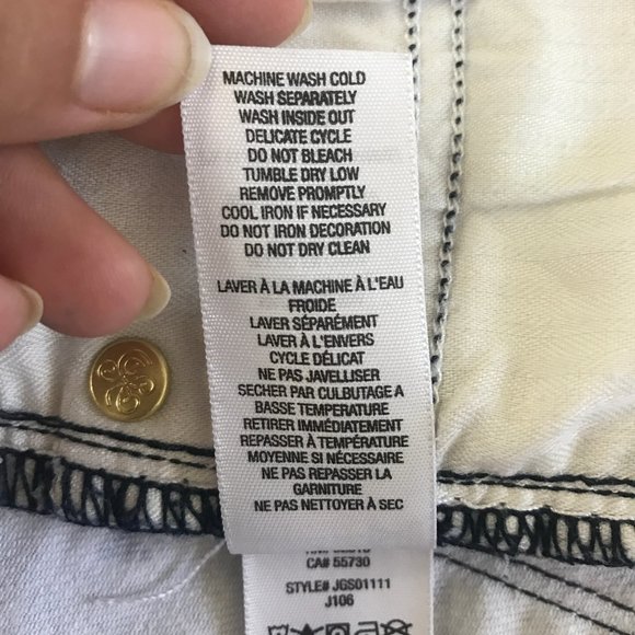 Juicy Couture Starseed Blossom Stretch Denim - Picture 9 of 11